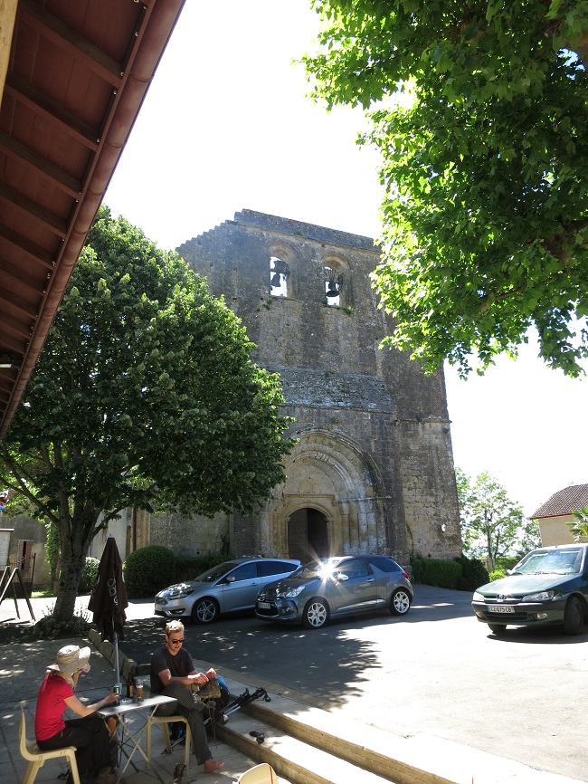 The 11th century church in Pimbo.